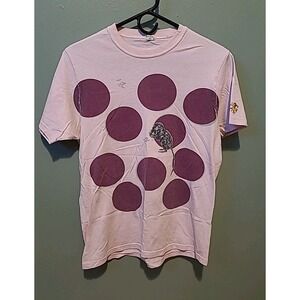 Vintage Paul Smith Pink Tshirt With Circles Womens XL